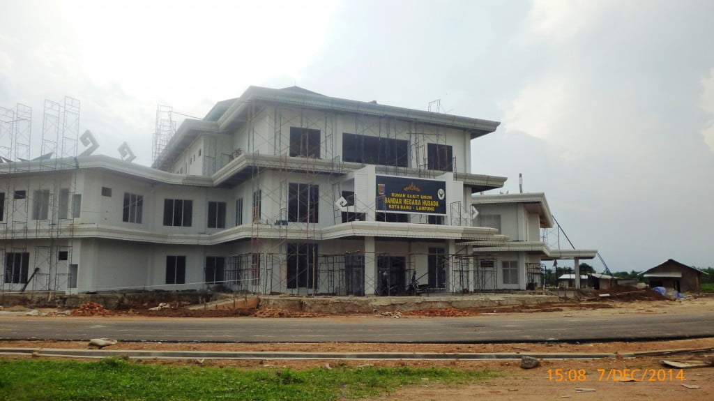 Bangunan Kota Baru Lampung 2014